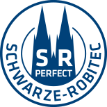 Schwarze Robitec Logo